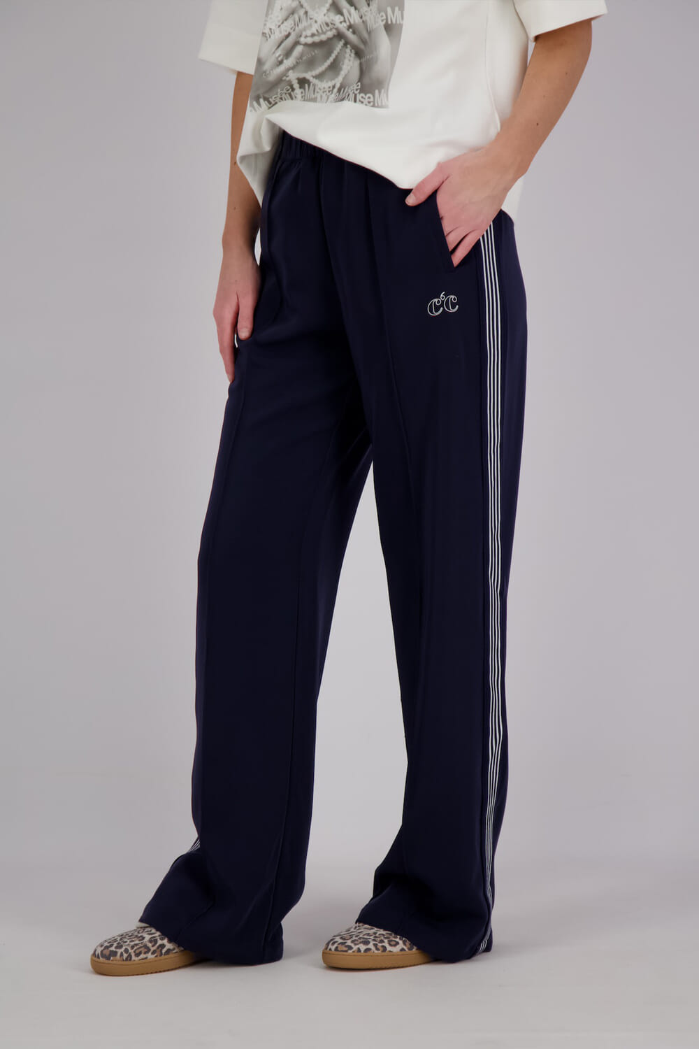 Co'couture Broek Amina Blauw