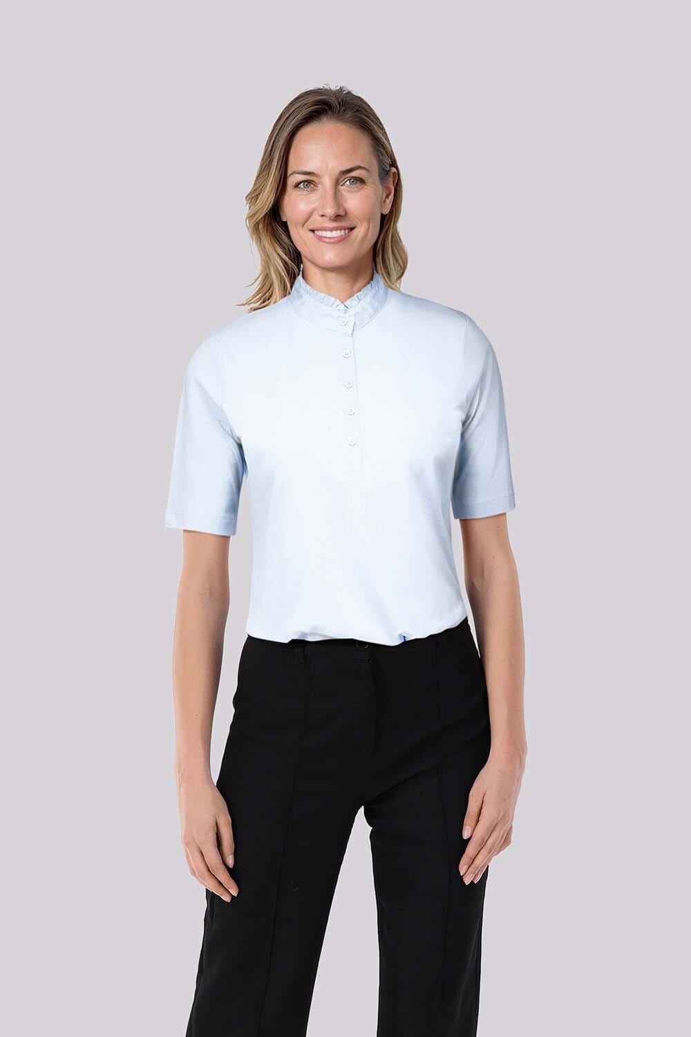 Bloomings Polo Blauw