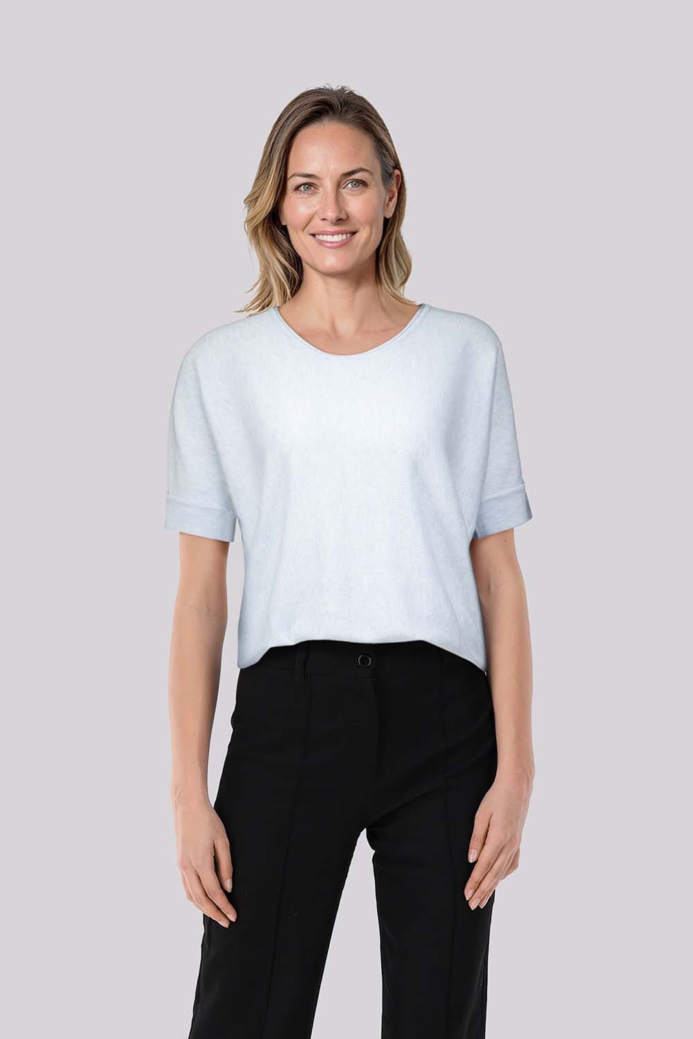 Bloomings Top  Blauw
