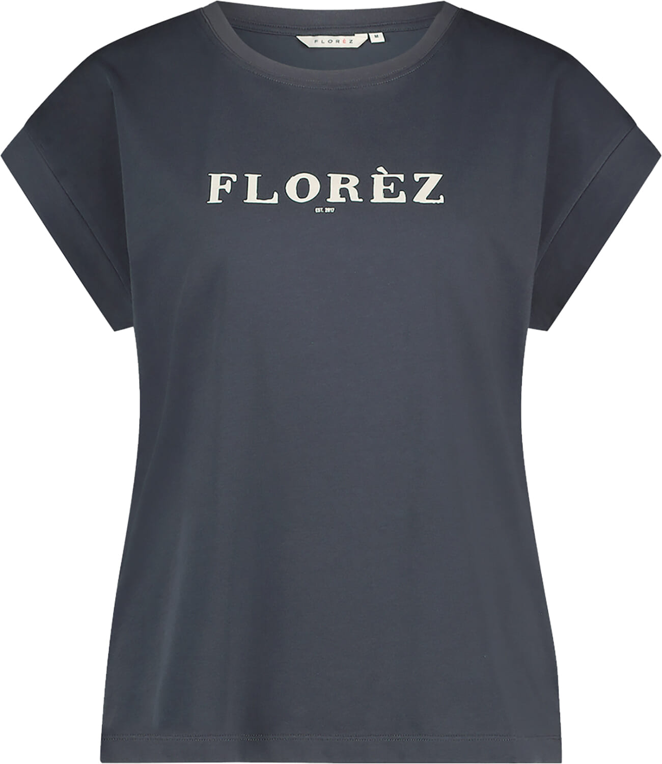 Florez T-shirt Fien  Blauw