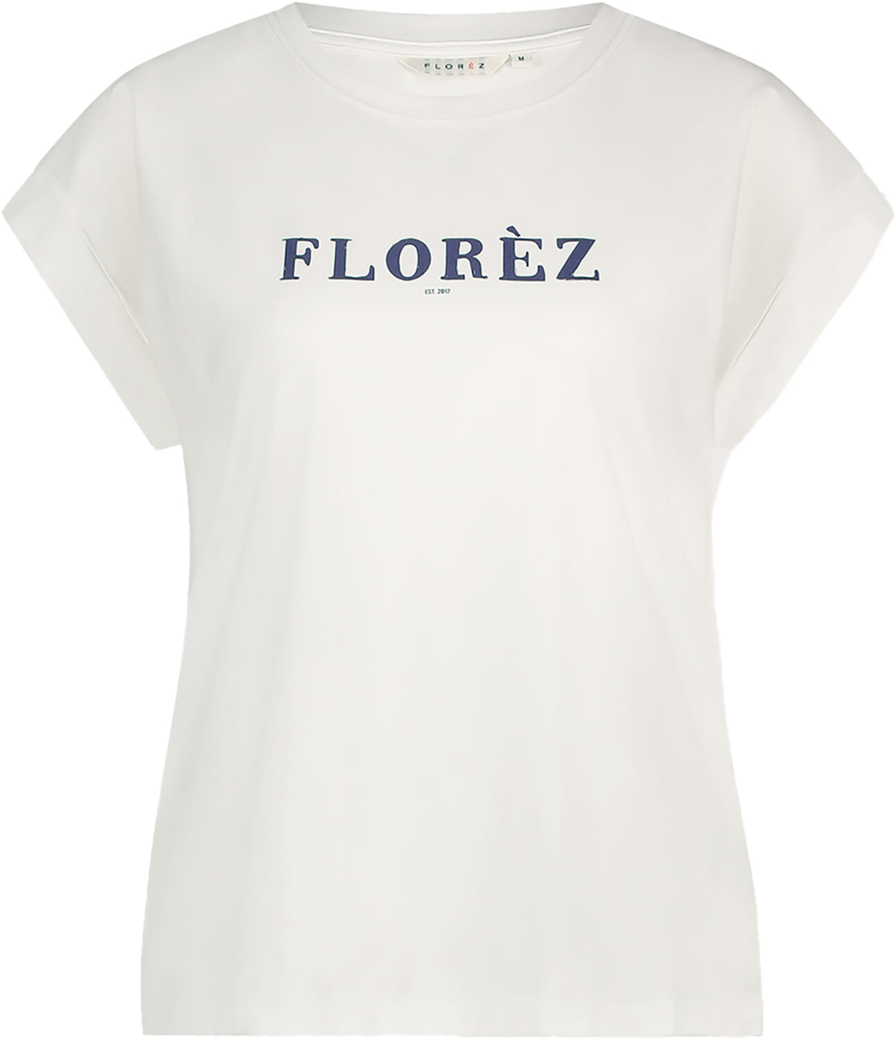 Florez T-shirt Fien  Wit