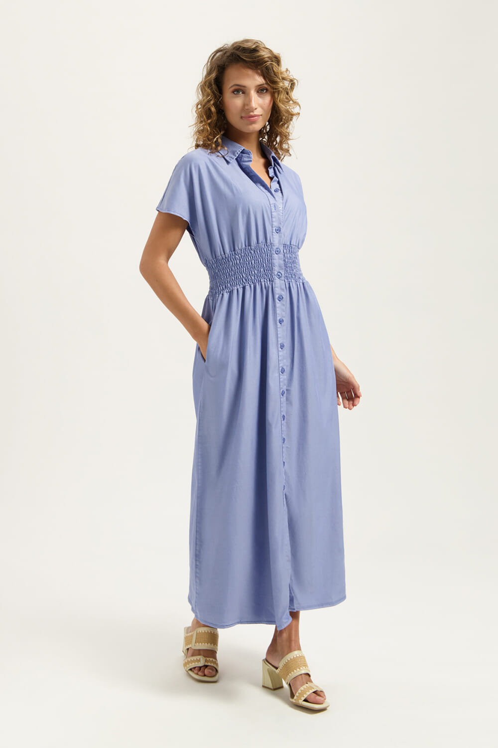 Florez Jurk Estelle Blauw