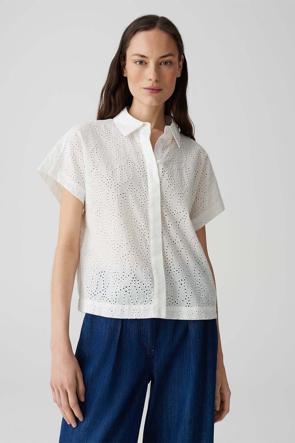 Opus Blouse Fessin Wit
