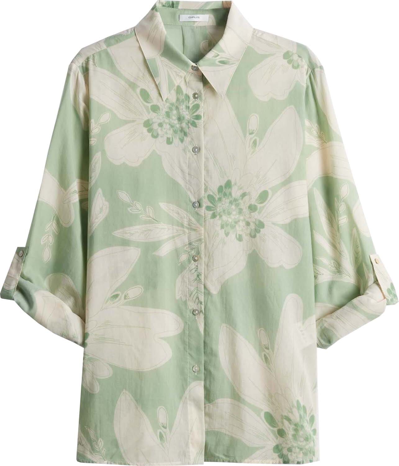 Opus Blouse Fumine Boheme Groen