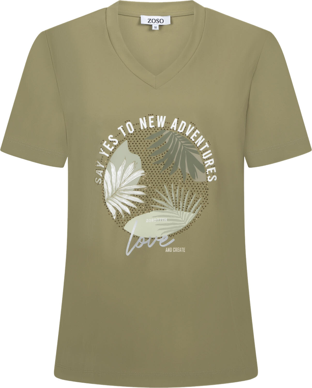 Zoso T-shirt Isa Groen