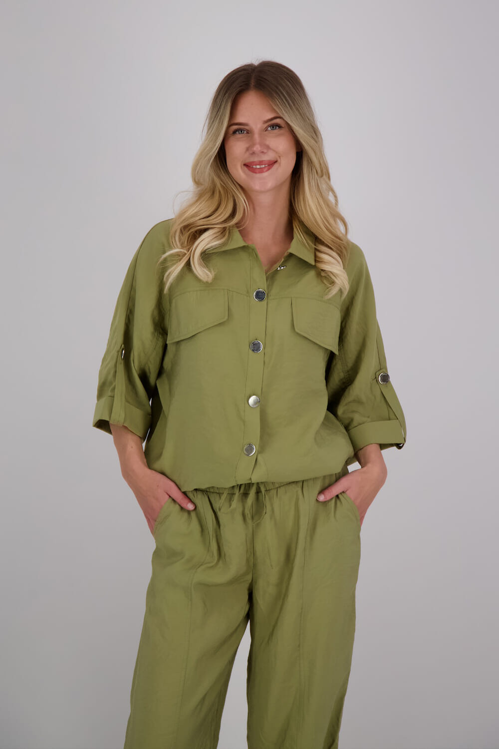 Zoso Blouse Nienke Groen