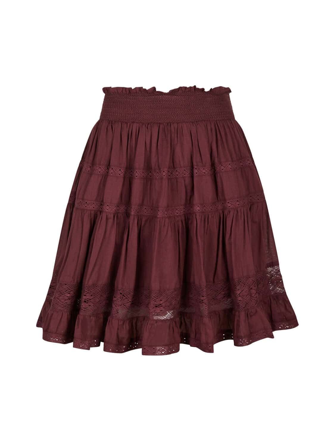 Rok Callia Voile Rood