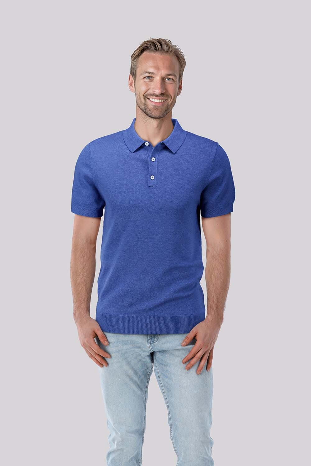 Bomont Polo Pince Blauw