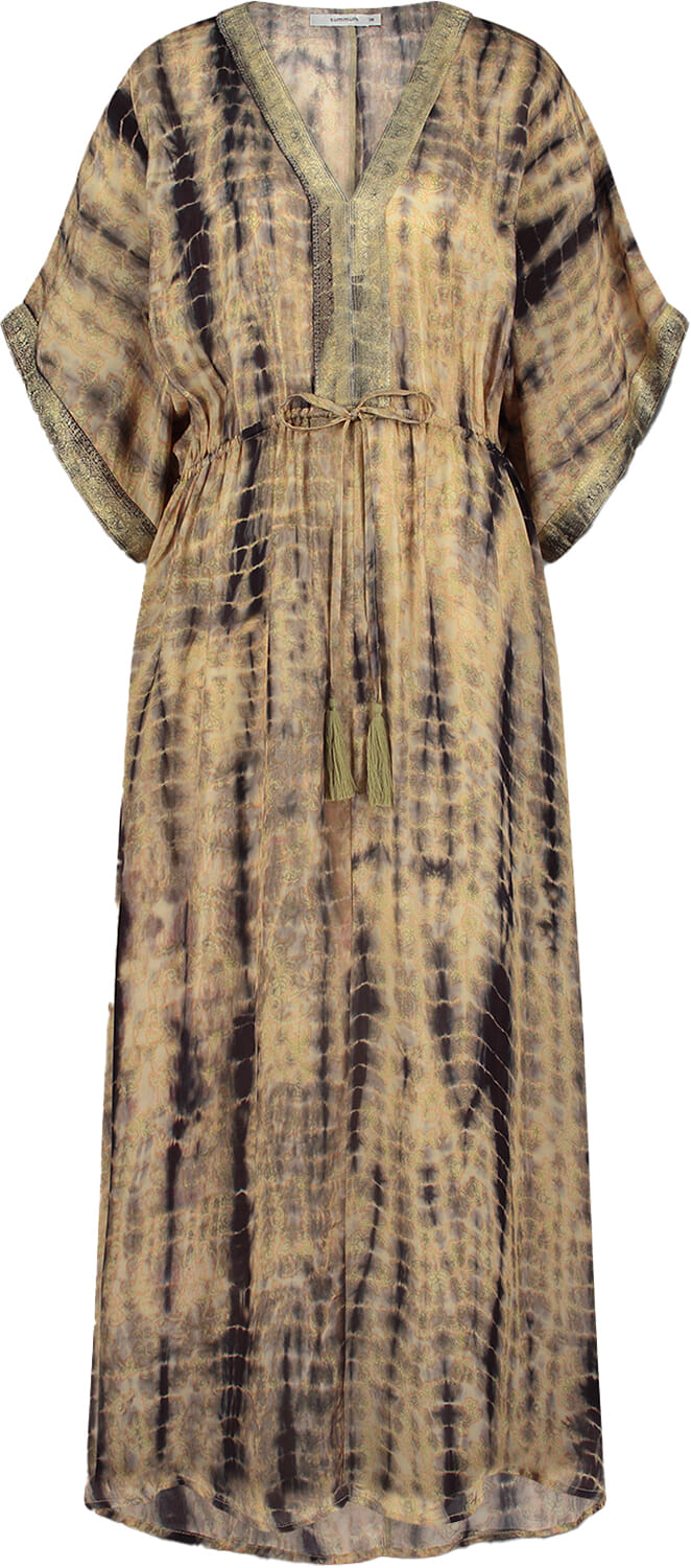 Summum Jurk Tie & Dye Print Multi
