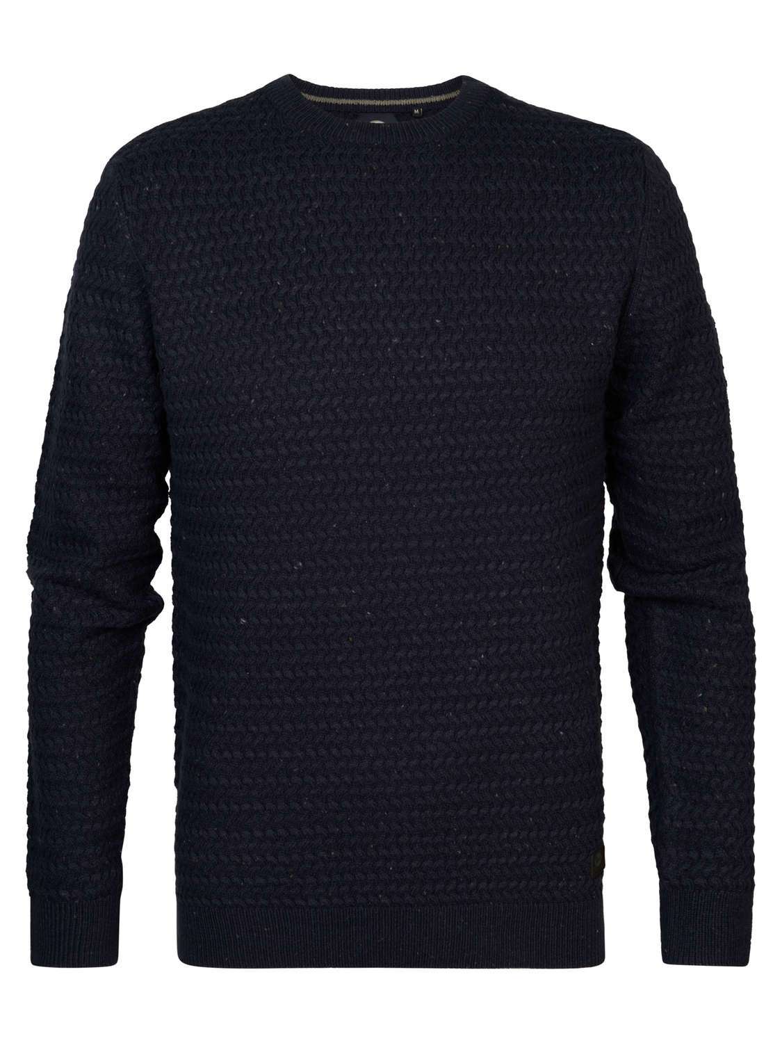 Petrol Trui Blauw