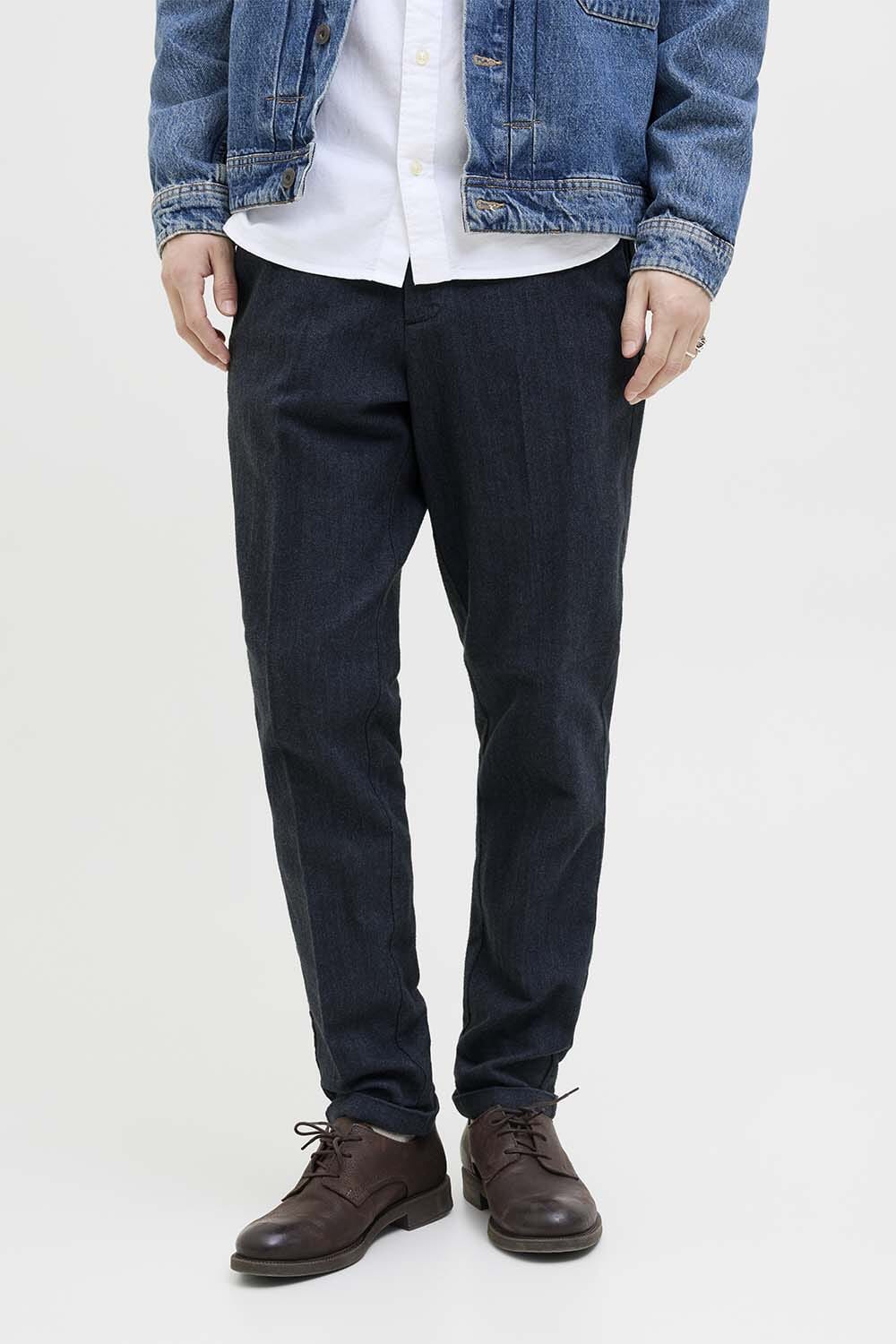 Jack & Jones Chino Broek Stace Henry Blauw