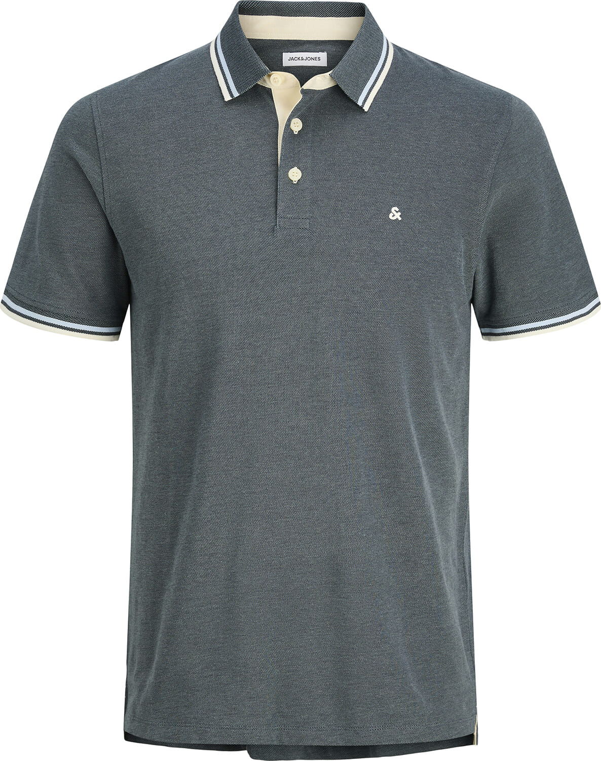 Jack & Jones JJEPAULOS POLO SS NOOS Blauw