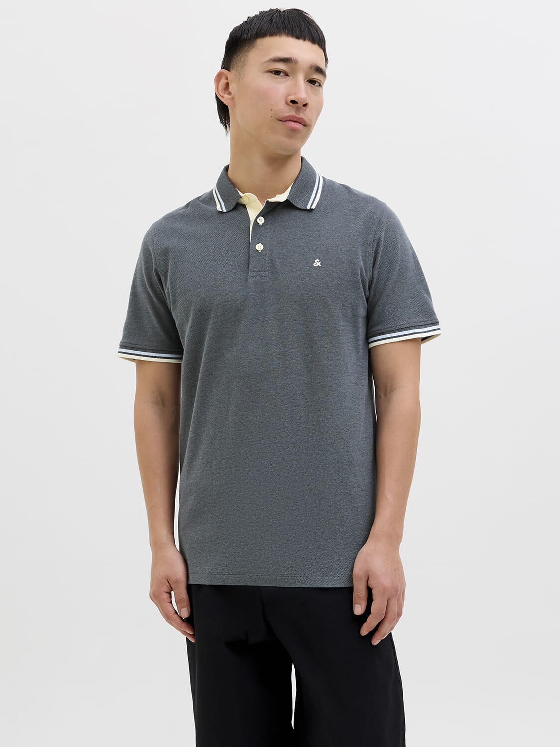 Jack & Jones JJEPAULOS POLO SS NOOS Blauw