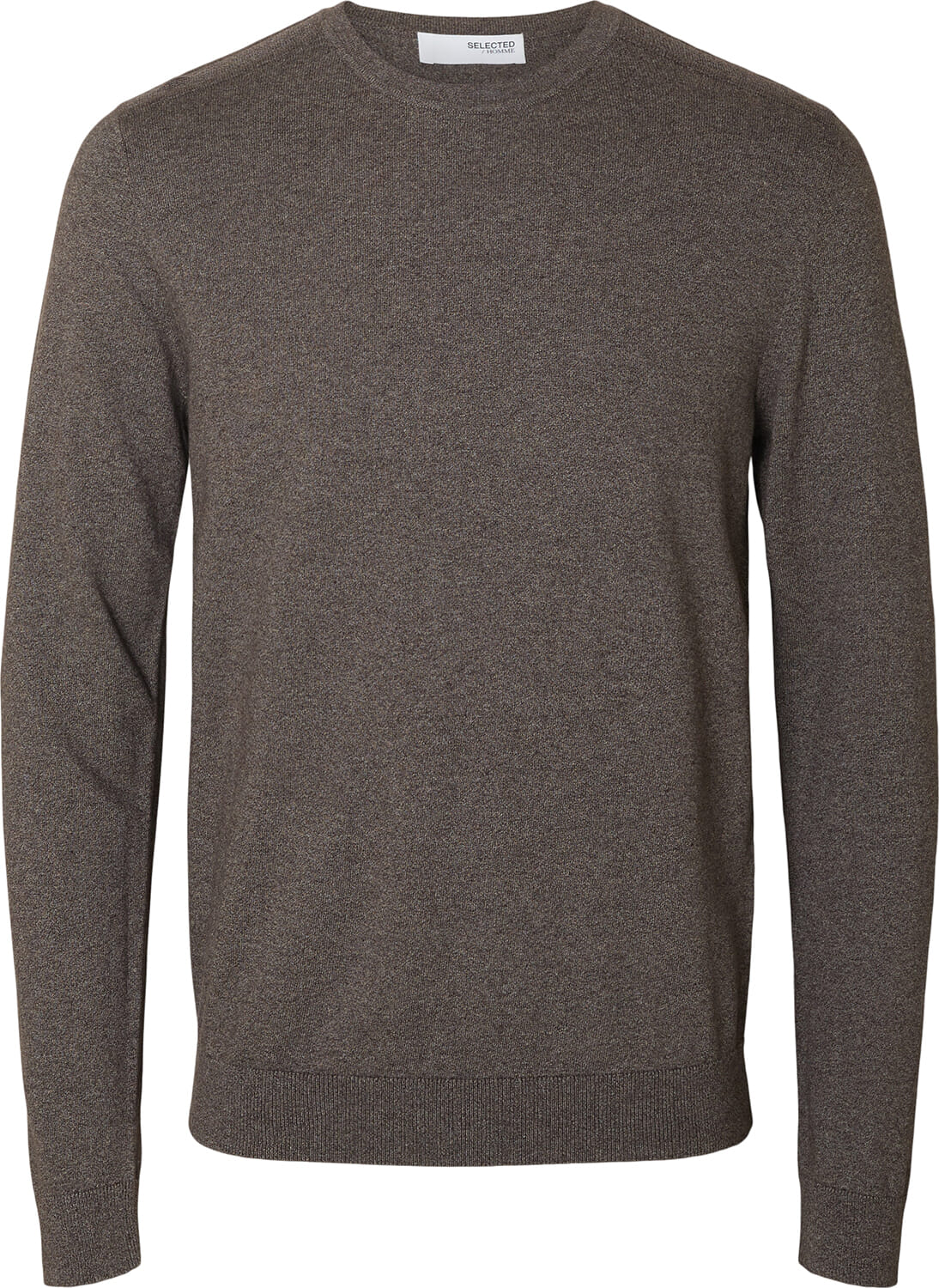 Selected Homme SLHBERG CREW NECK NOOS Beige