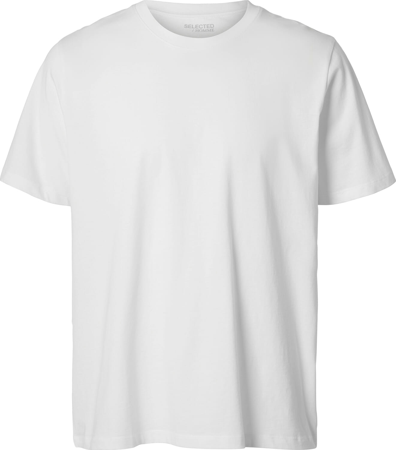 Selected Homme T-shirt Aspen Wit
