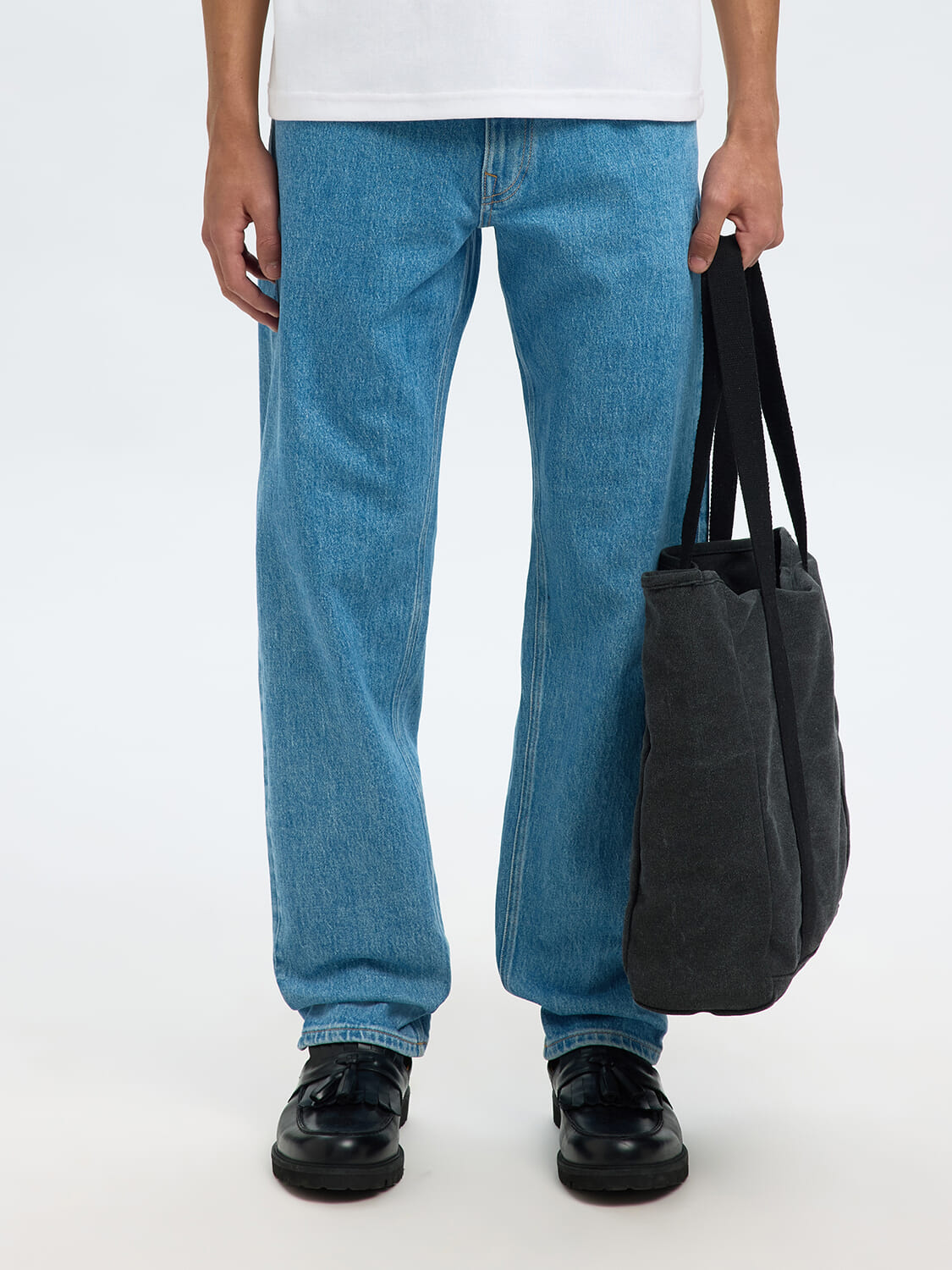 Selected Homme Jeans Ben Kori Straight Fit Blauw