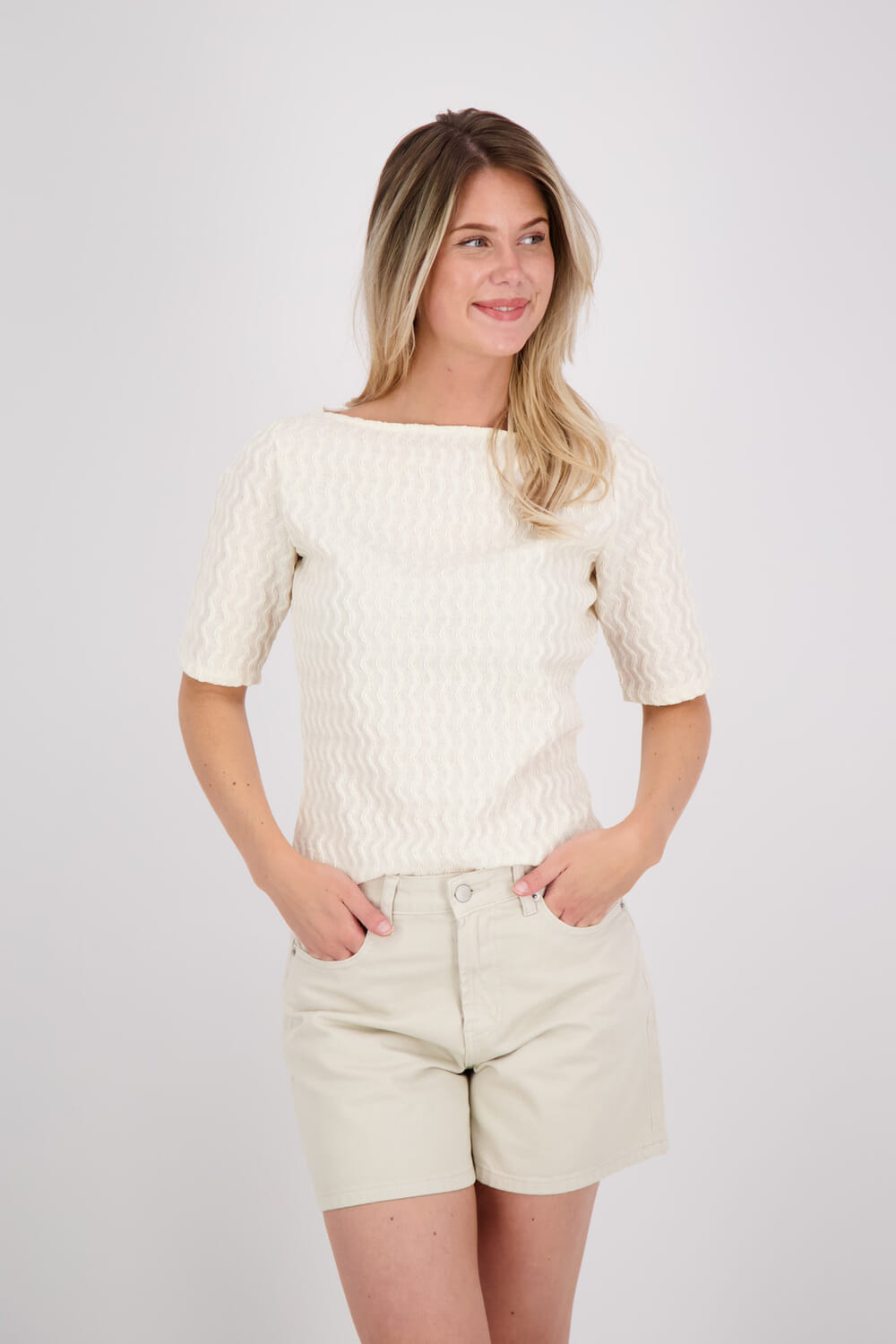 Vila Top Romila Beige