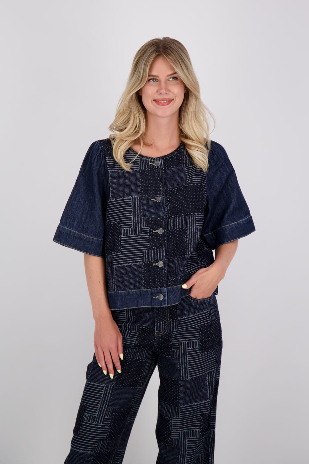 Object Jas Wara Blauw