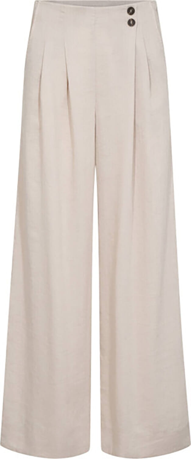 Co'couture eva cc pleat ll pant Beige