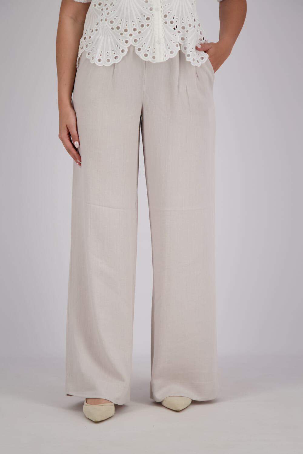 Co'couture Broek Beige