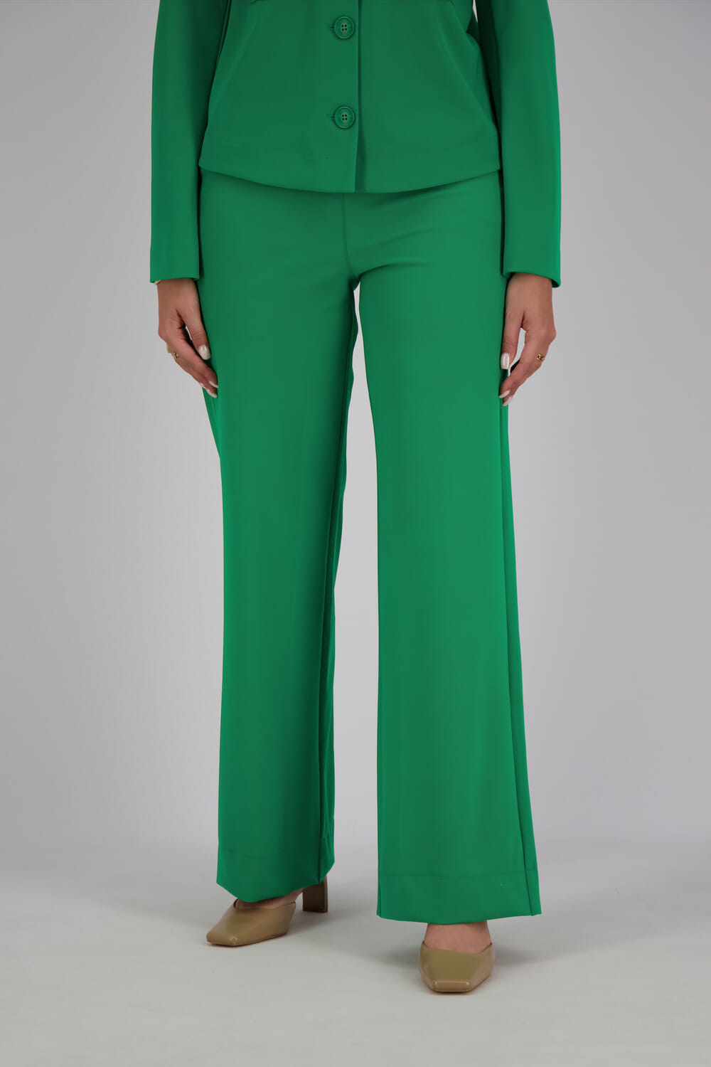 Studio Anneloes Pantalon Lexie bonded Groen