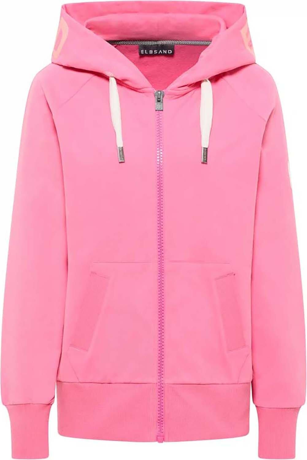 Sweatvest Hoodie Kelda  Roze