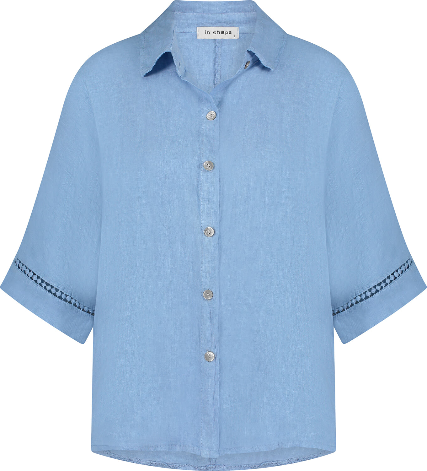 In Shape Blouse Femme Blauw