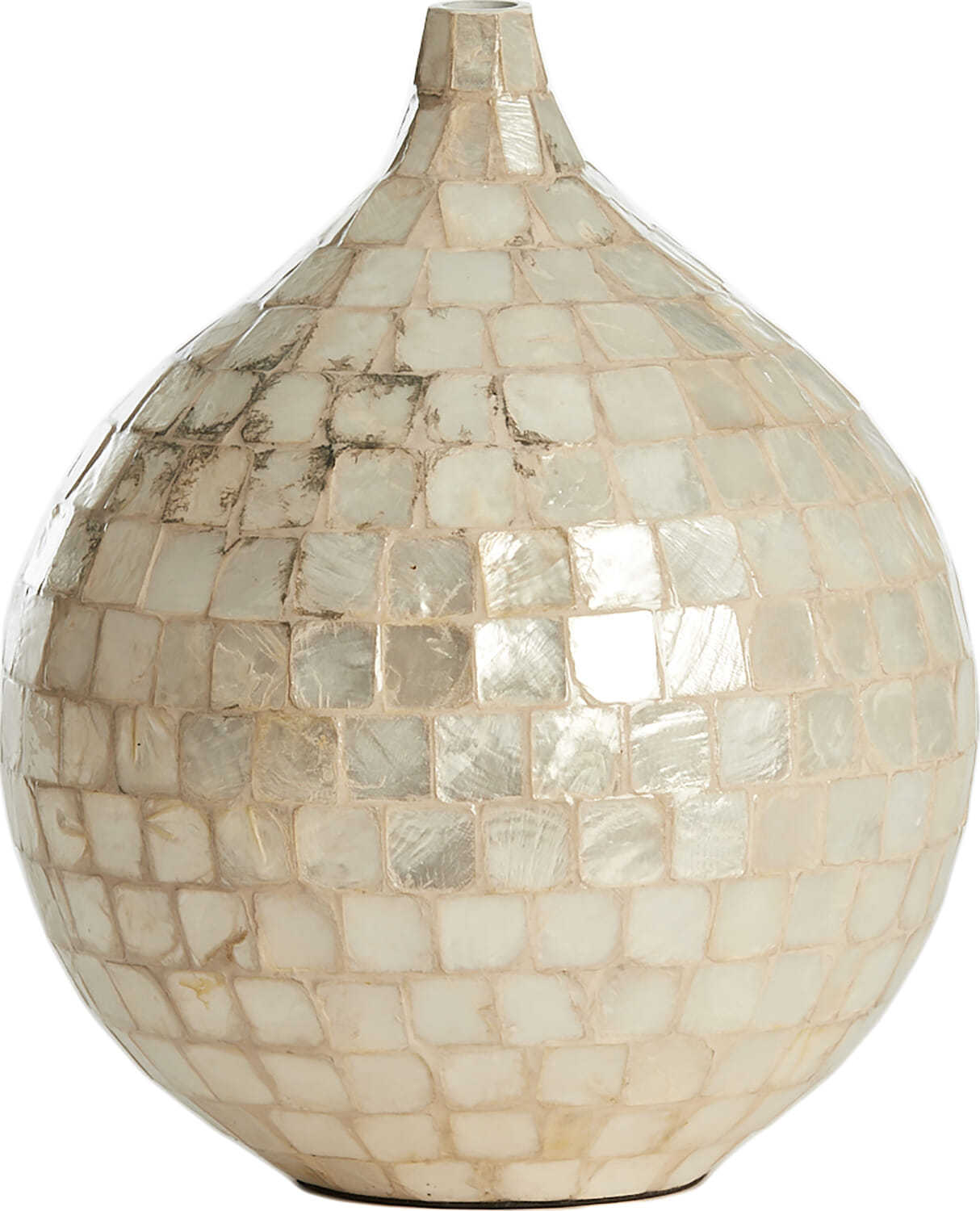Bomont Collection Vaas Deco ELORZA Ø22X25 Cm Cream Wit