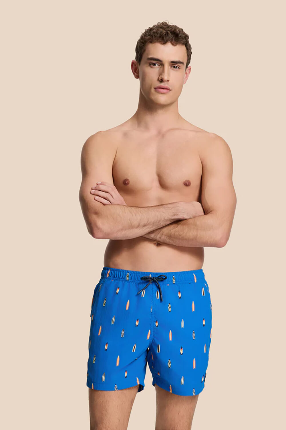 Shiwi Zwemshort Nate Blauw