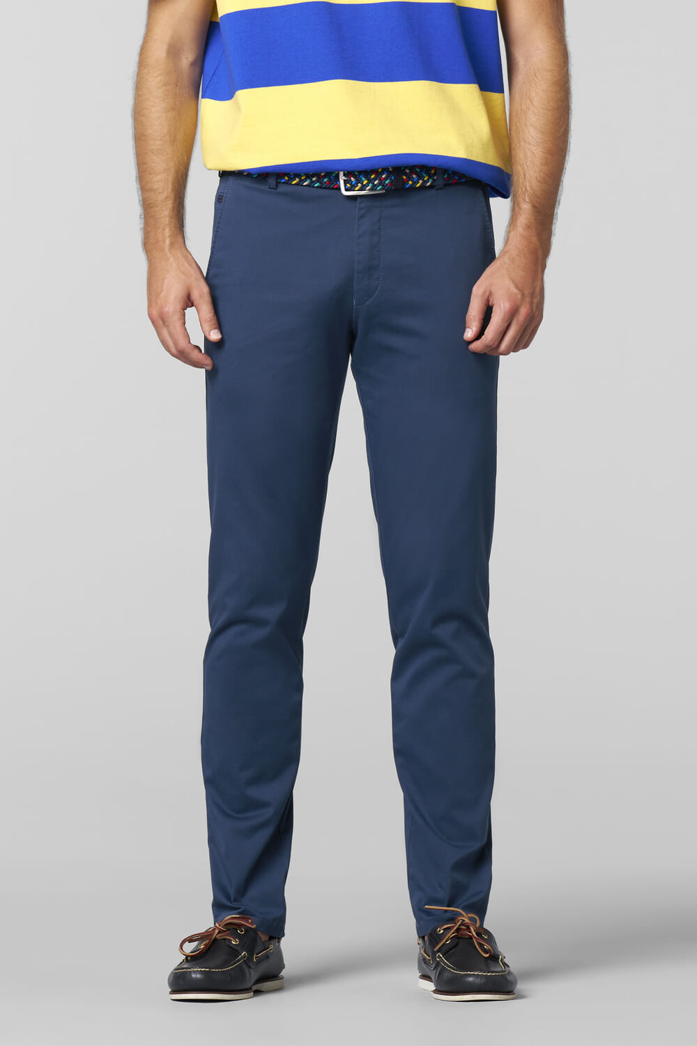 Meyer Pantalon Bonn Blauw