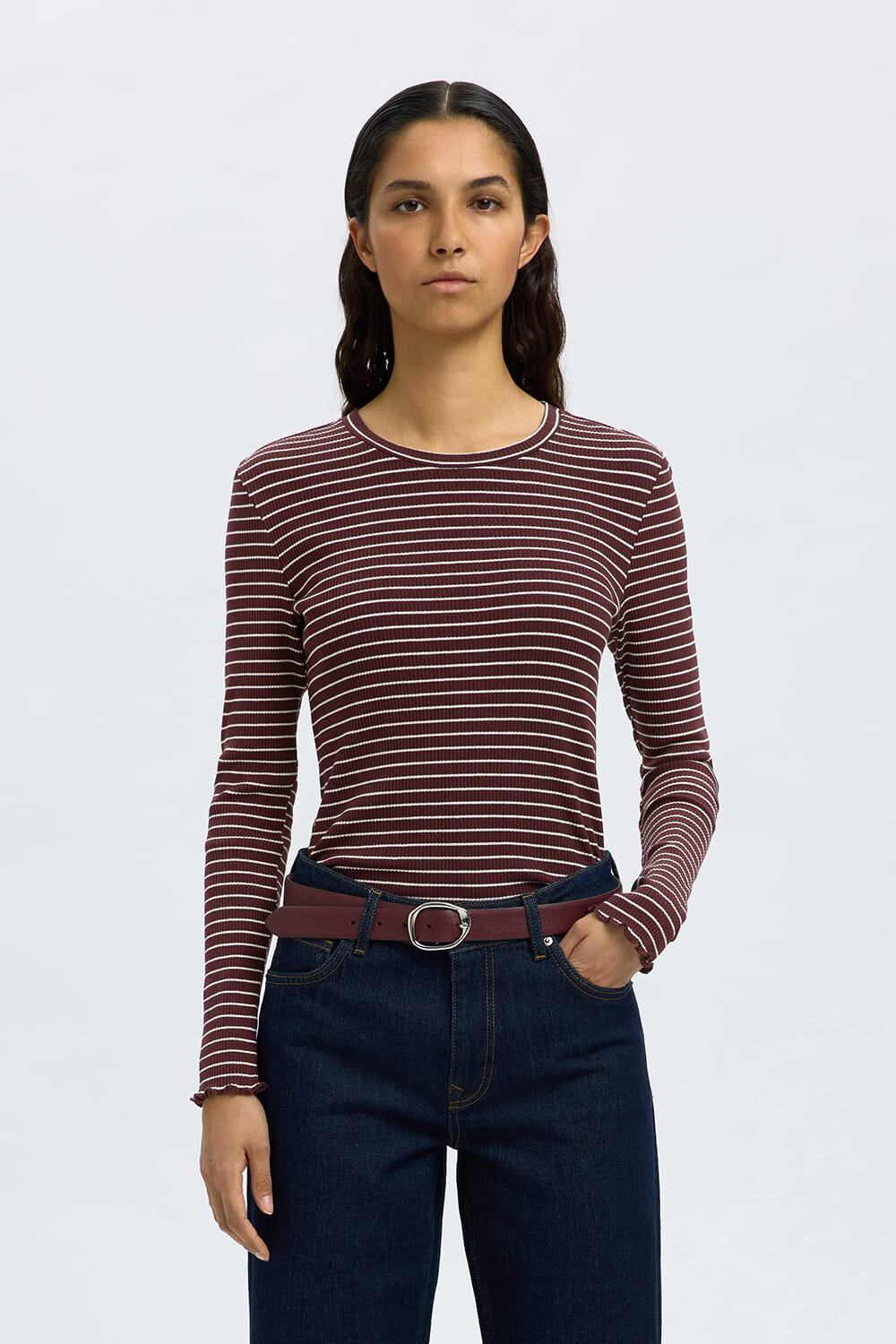 Selected Femme Longsleeve Anna Rood