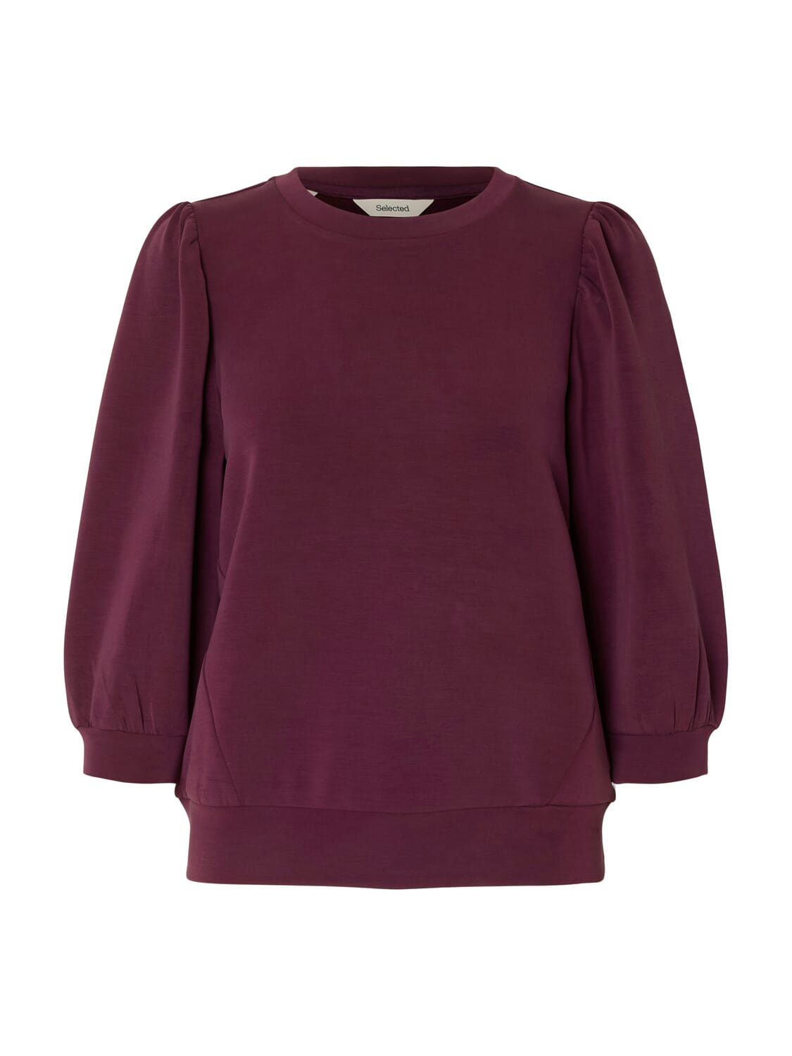 Selected Femme Blouse Tenny 3/4 Mouw Rood