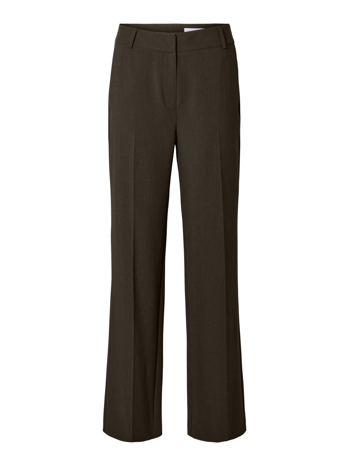 Selected Femme Pantalon Rita Wide Fit Bruin