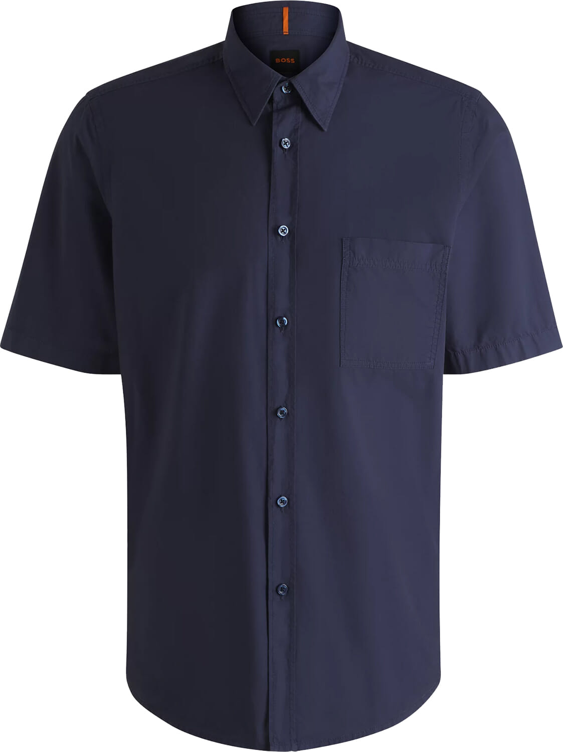 Boss Orange Overhemd Relegant Blauw