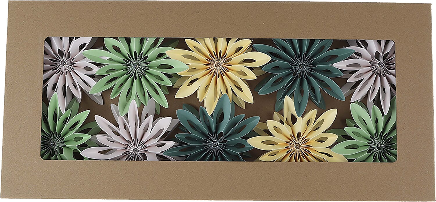 Lichtsnoer LED "Flowers" Groen