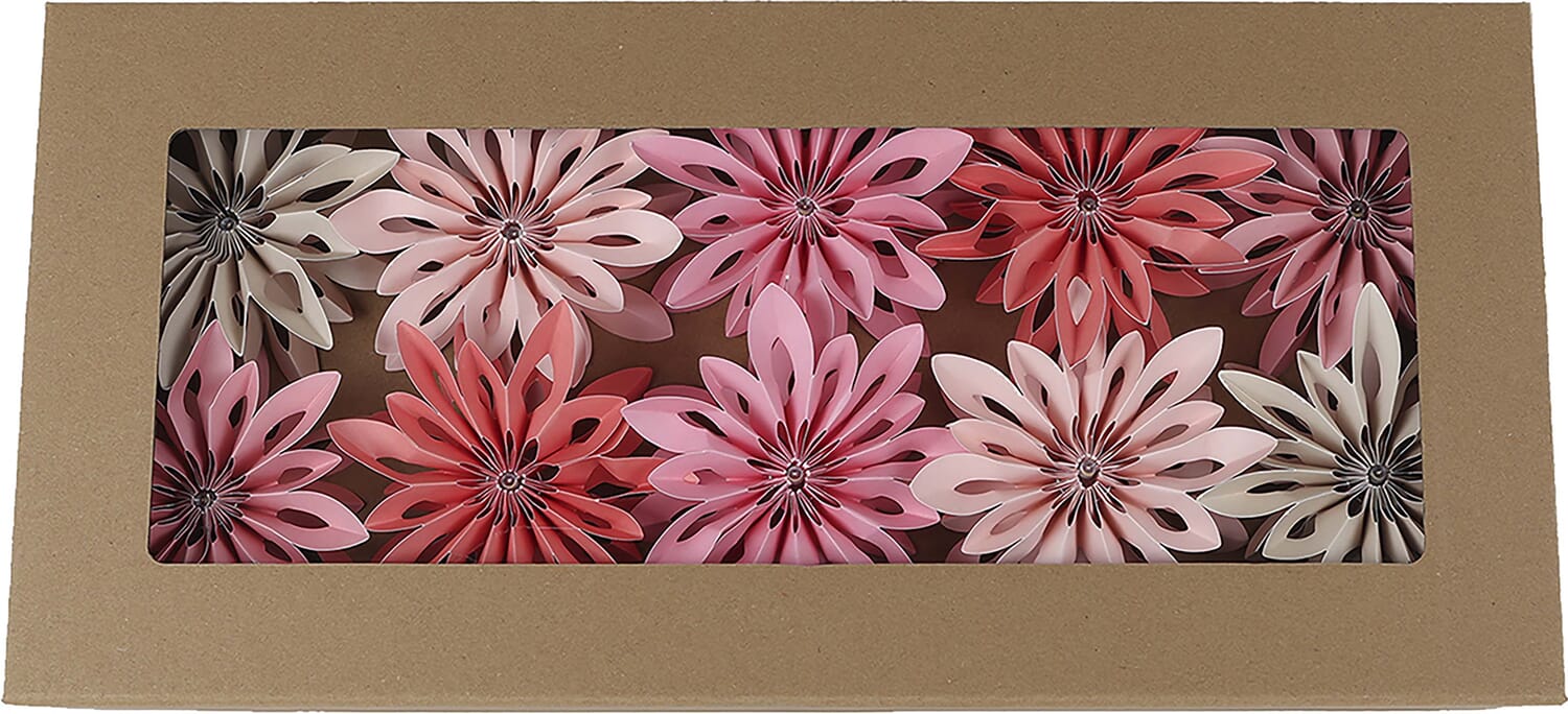 Lichtsnoer LED "Flowers" Roze