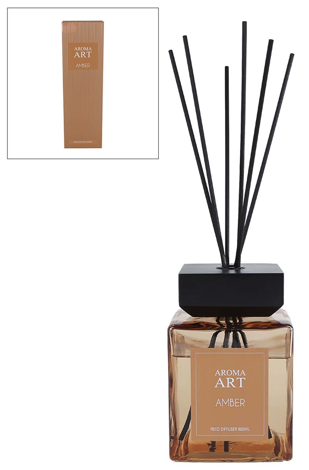 Bomont Collection Diffuserset "Aroma Art" 800ml 23,5 x 23 x 39 cm Zwart