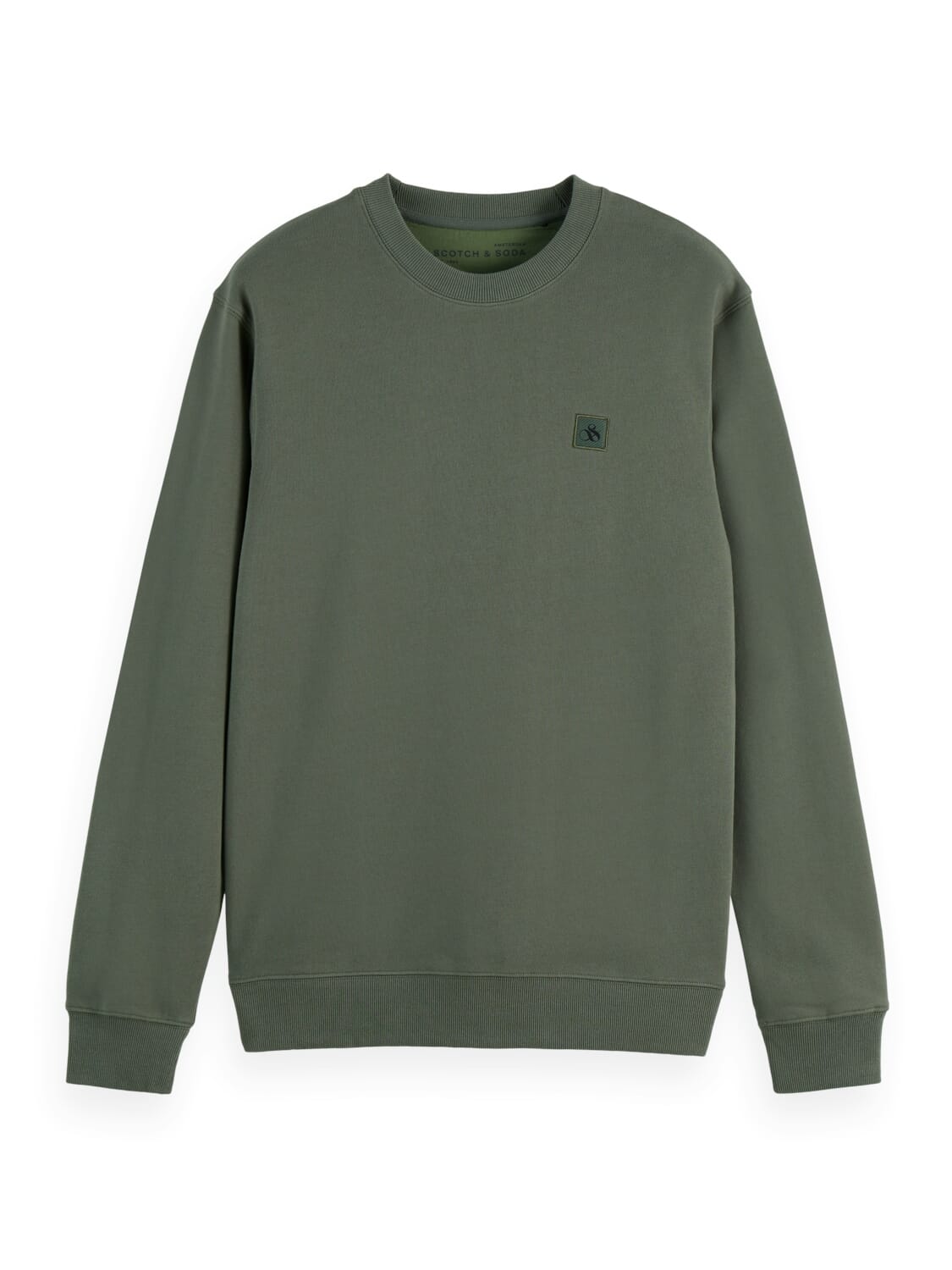 Scotch & Soda Trui Logo Groen