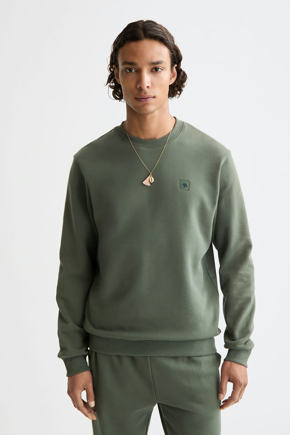 Scotch & Soda Trui Logo Groen