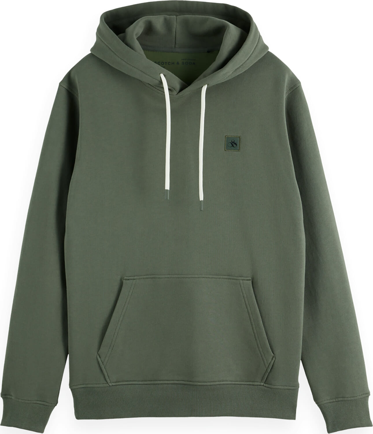Scotch & Soda Seasonal core - Regular-fit logo ba Groen