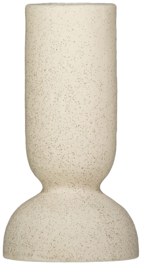 Bomont Collection Kandelaar ro Heide L crème	L10B10H19CM Wit