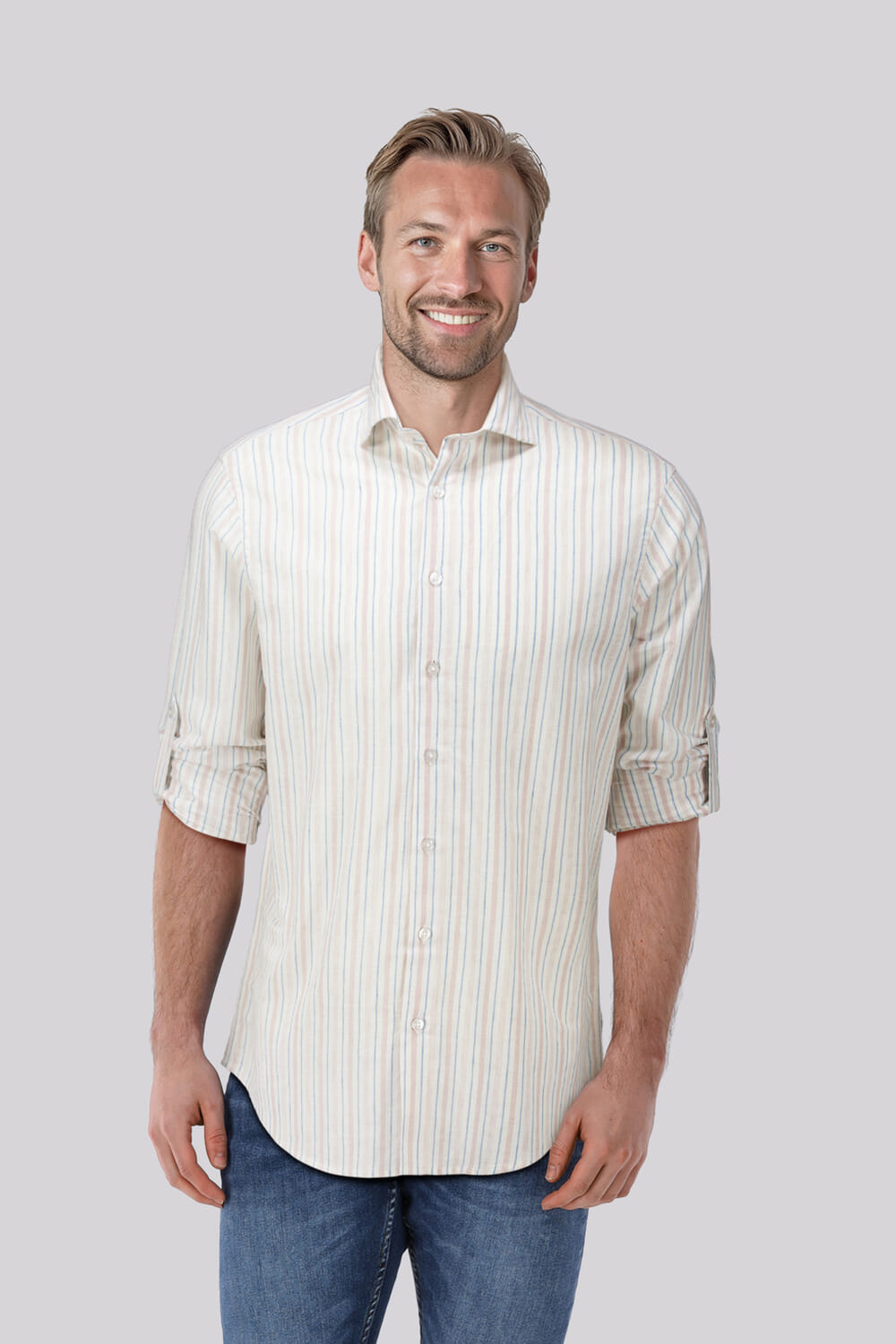 Bomont Linen Overhemd Wit