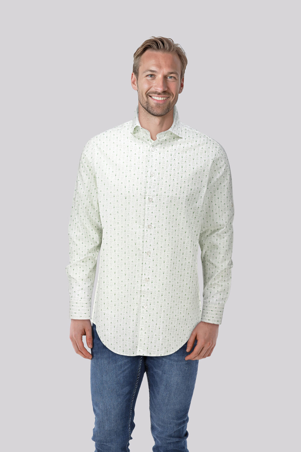 Bomont linen Overhemd Wit
