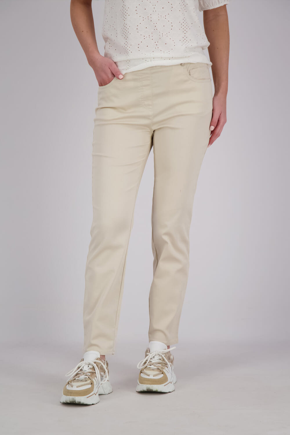 Toni Relaxed Broek My Darling 7/8 Bruin