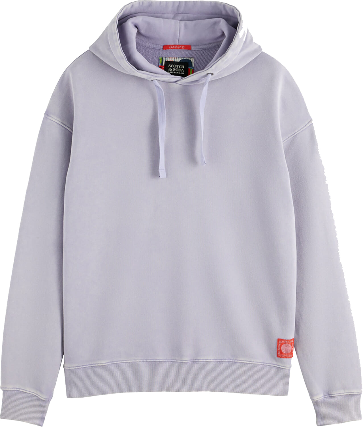 Scotch & Soda Hoodie Artwork Paars