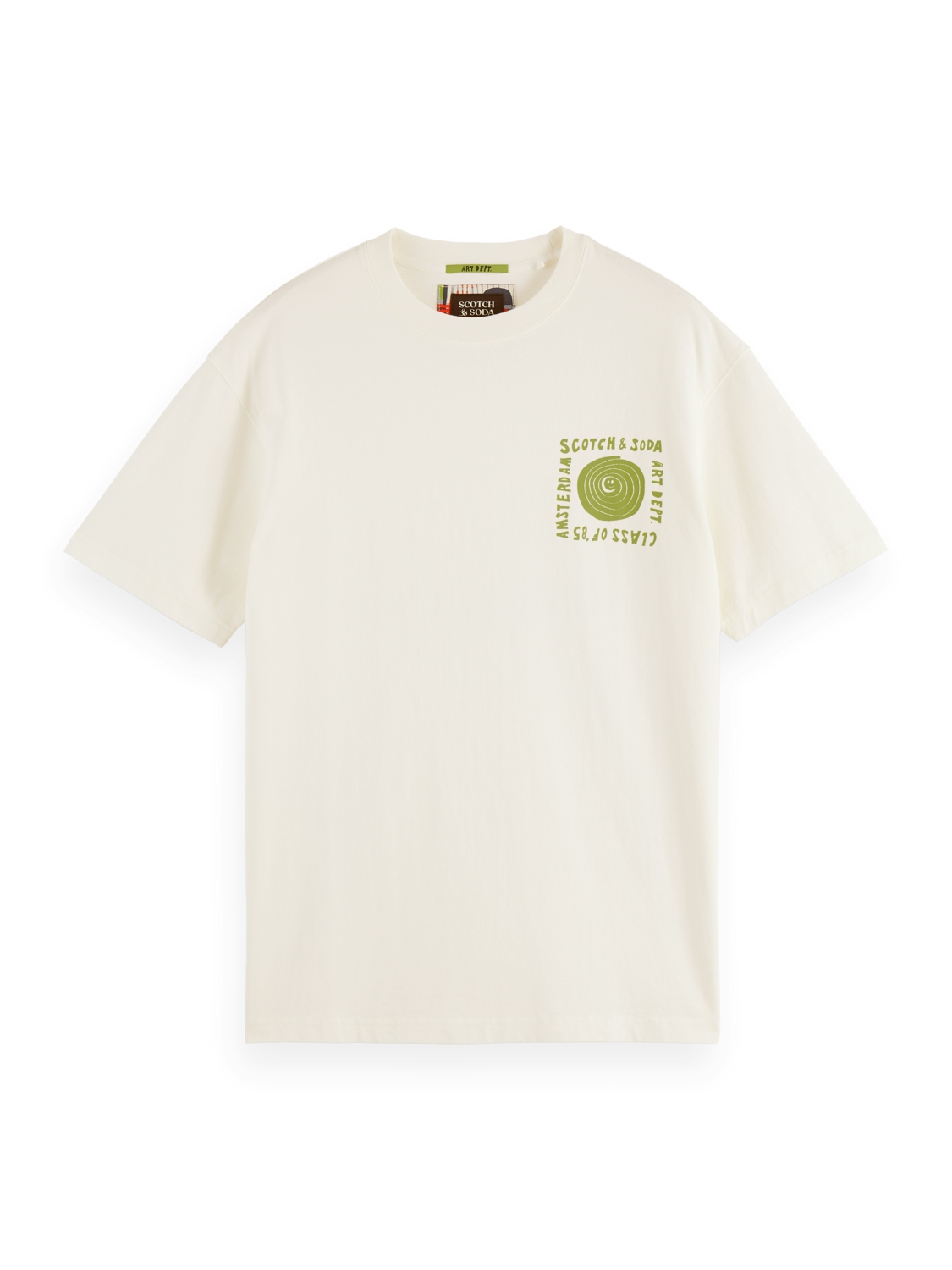 Scotch & Soda T-shirt Artwork Wit