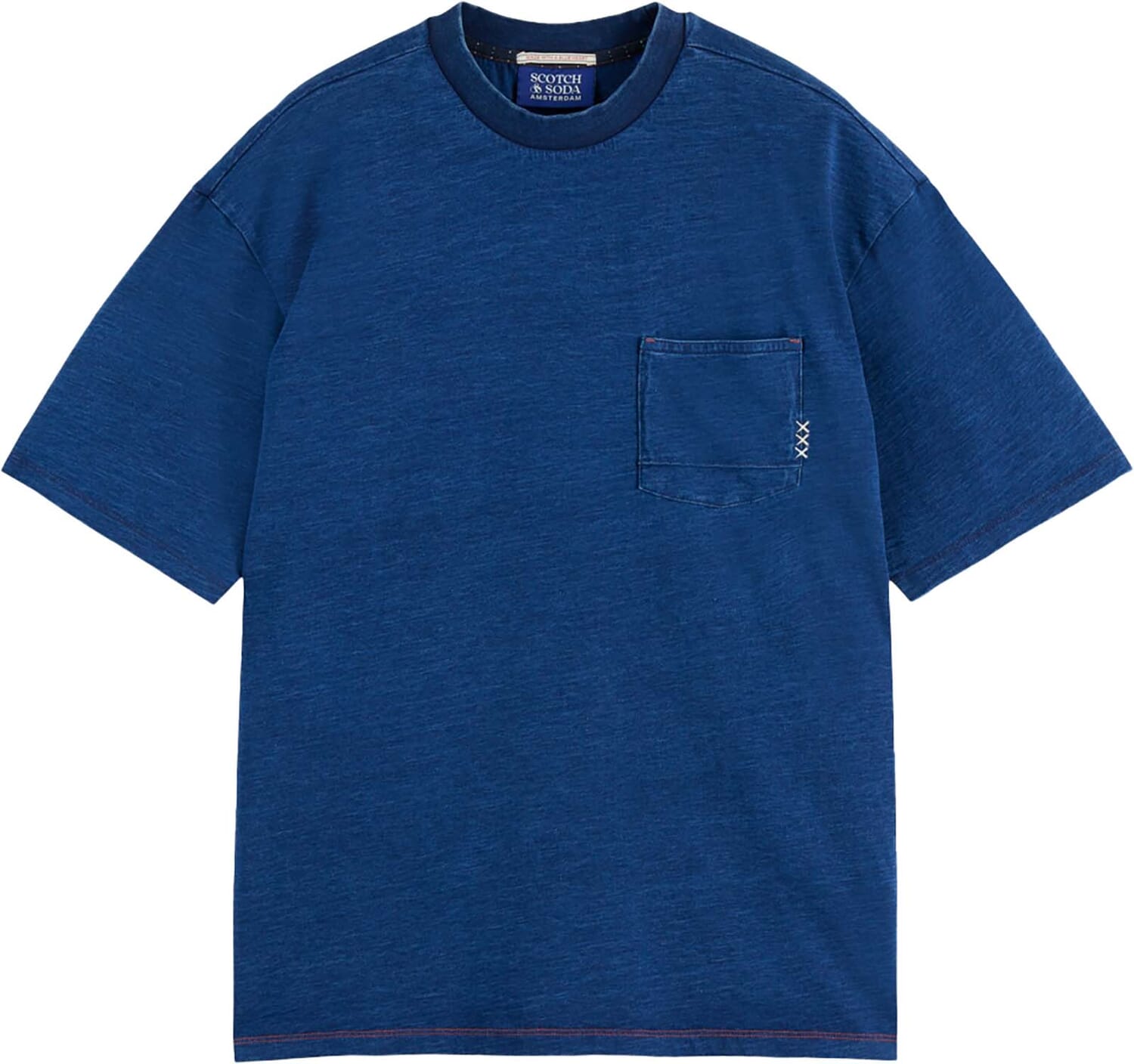 Scotch & Soda T-shirt Blauw