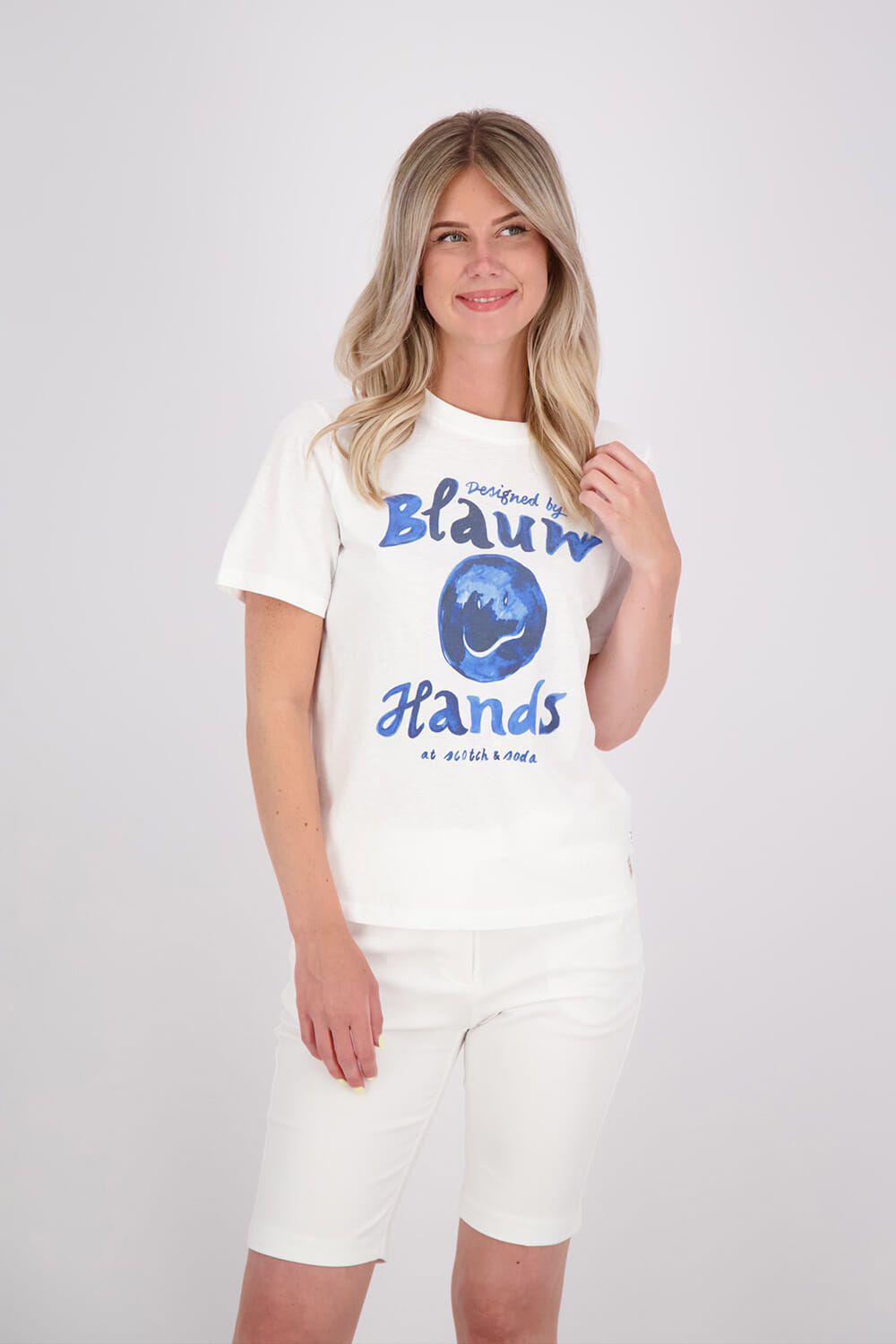 Scotch & Soda T-shirt Wit