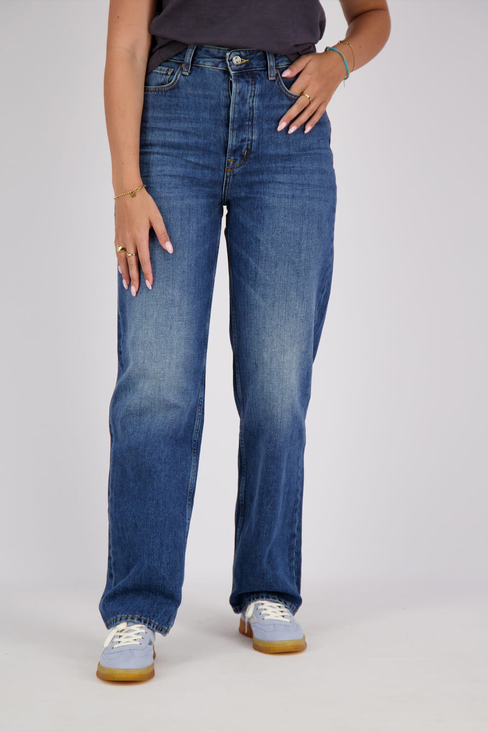 Scotch & Soda Jeans Core Ripple Blauw