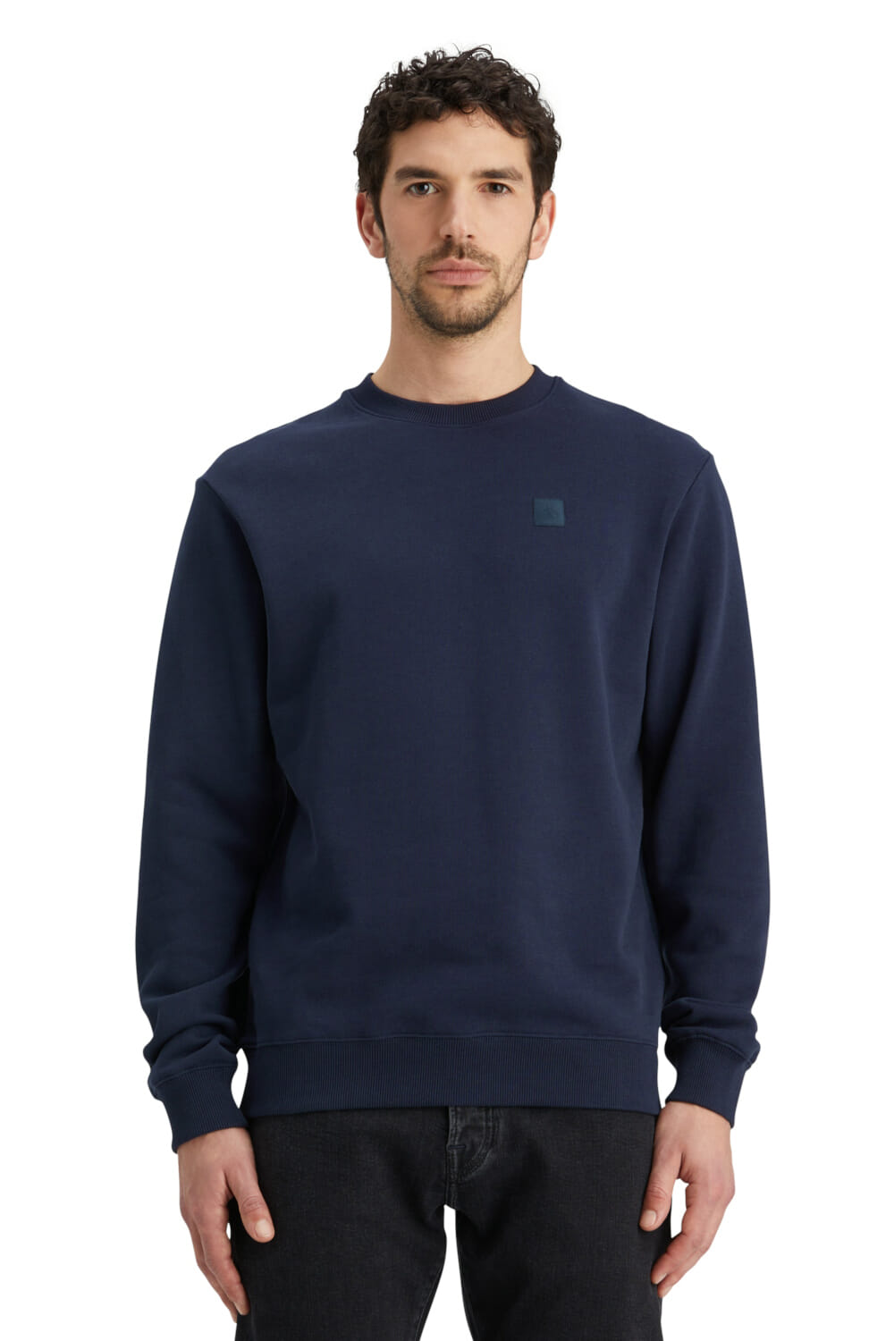 Scotch & Soda Sweater Core Logo Blauw